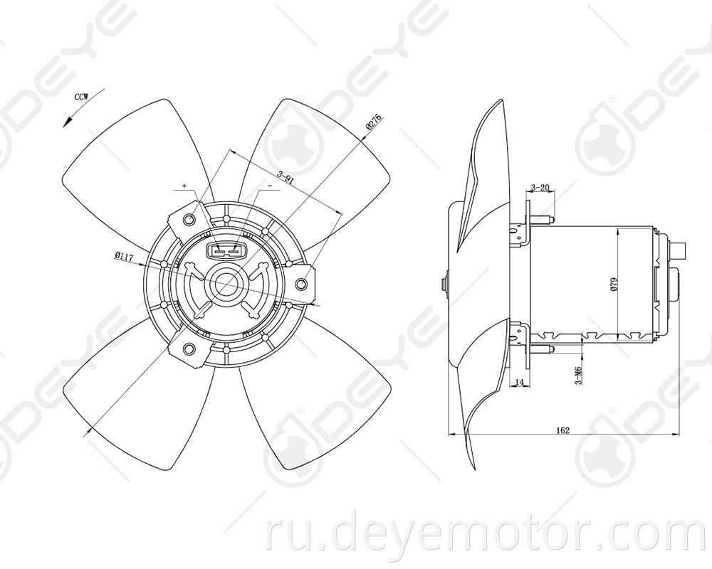 0 autodc новинки вентиляторы радиатора 12v для VW BRAZIL MARKRT